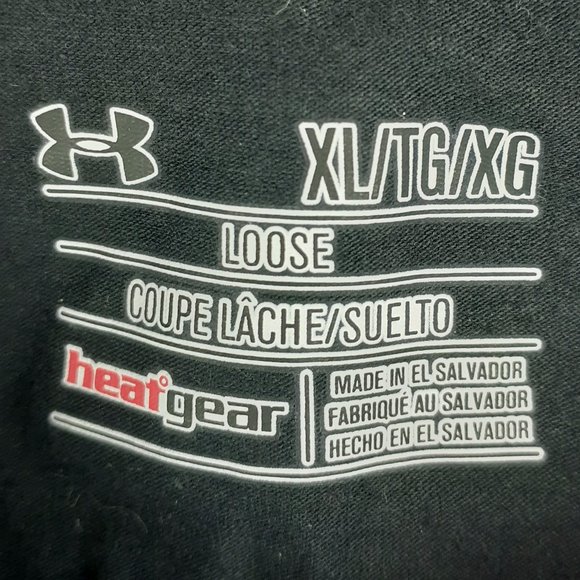 Under Armour Power In Pink HeatGear Mens T-Shirt "Real Men Wear Pink" Size XL - Picture 5 of 8